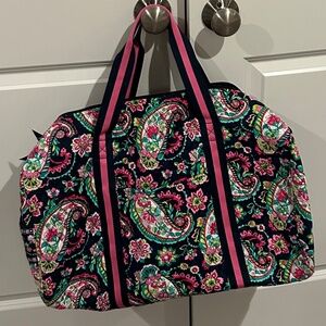 Vera Bradley Duffel - Petal Paisley - NWT